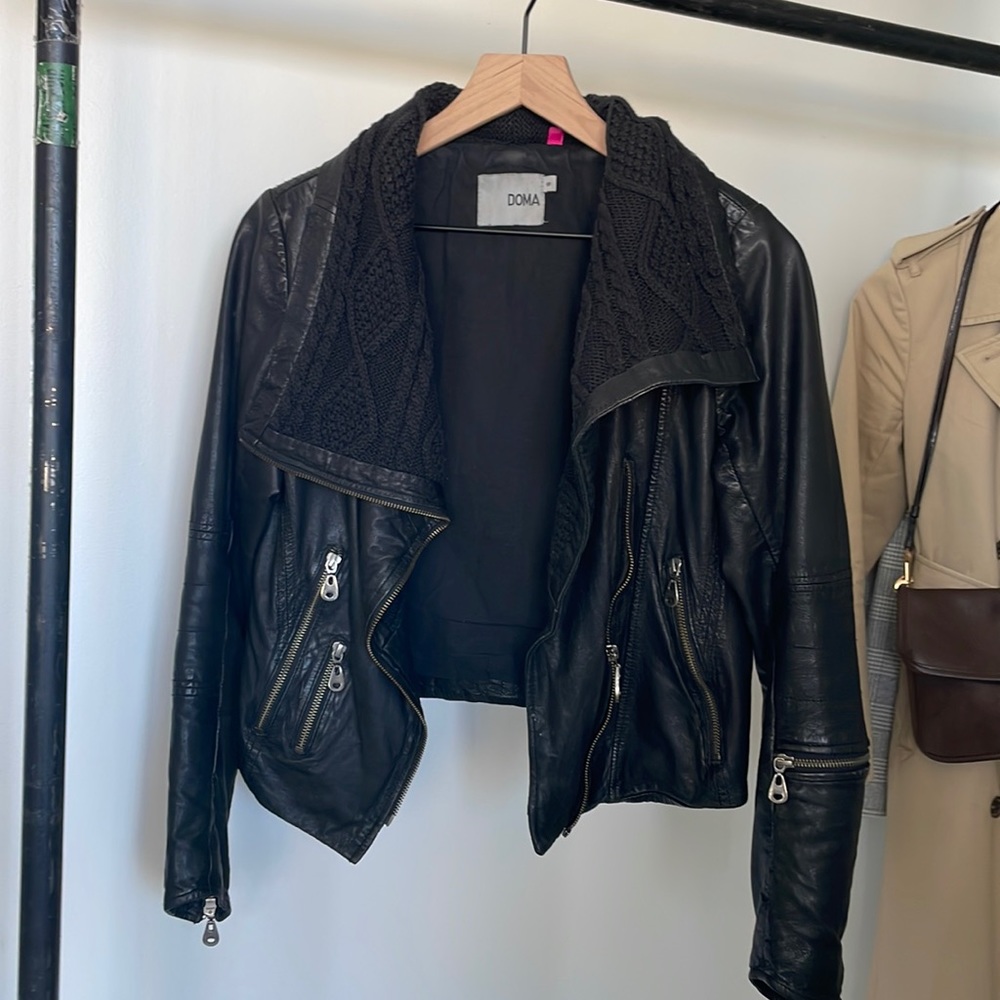 Doma Genuine Leather Jacket